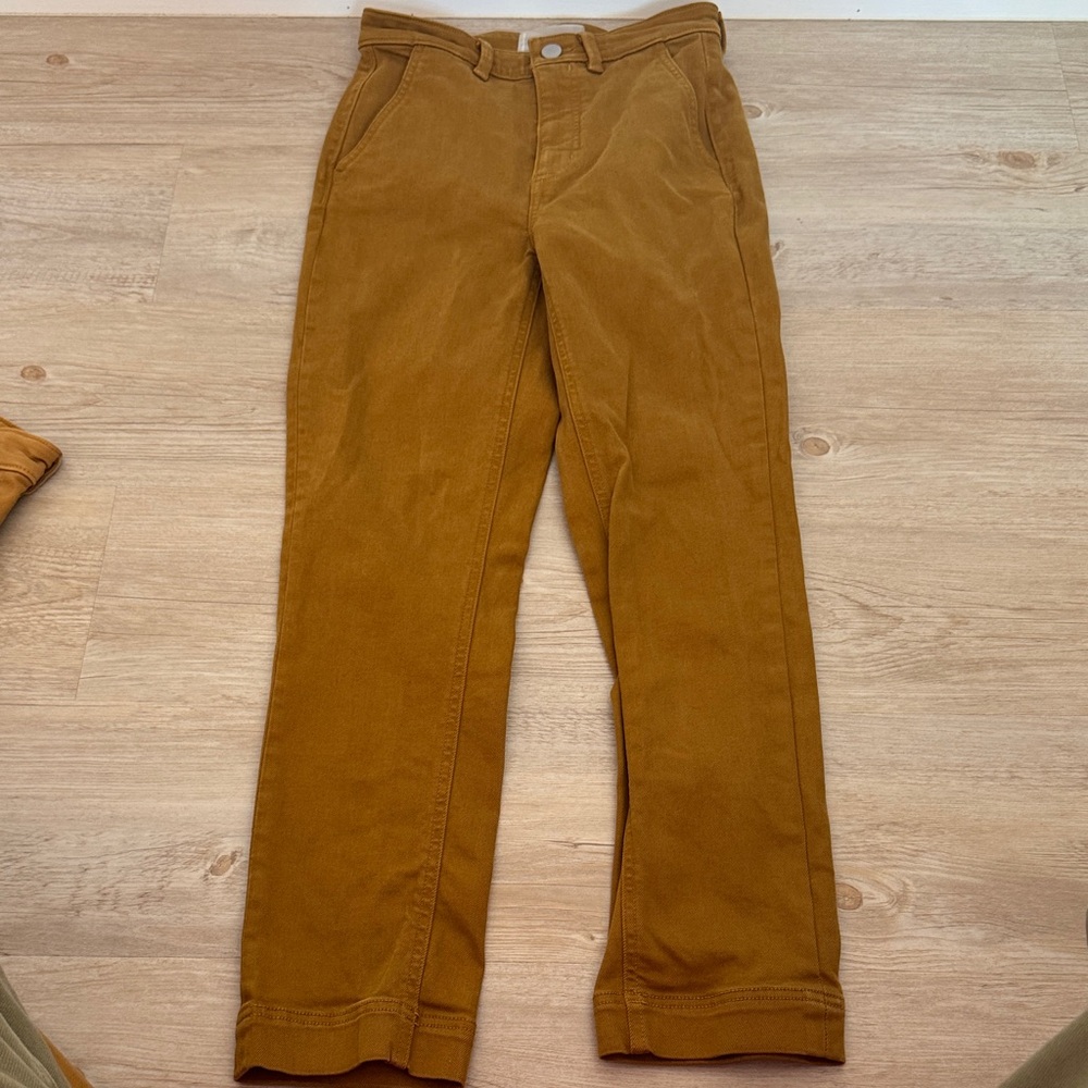 Everlane Women's Tan Cropped Pants